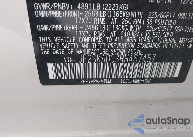 JF2SKADC3RH467457: 41727391