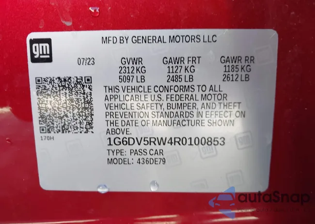 1G6DV5RW4R0100853: 41728276