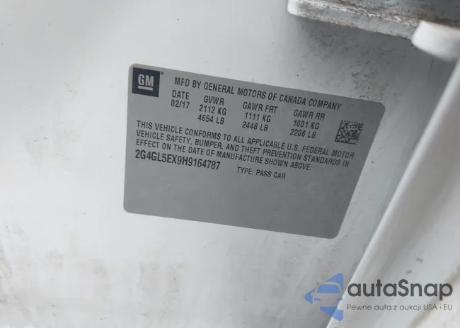 2G4GL5EX9H9164787: 41729510