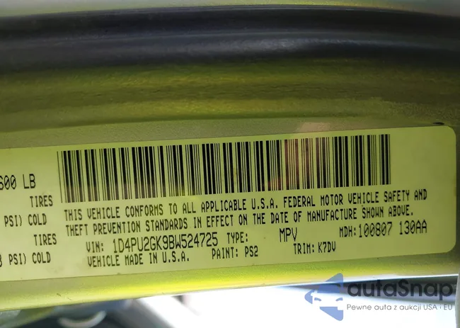 1D4PU2GK9BW524725: 41730468