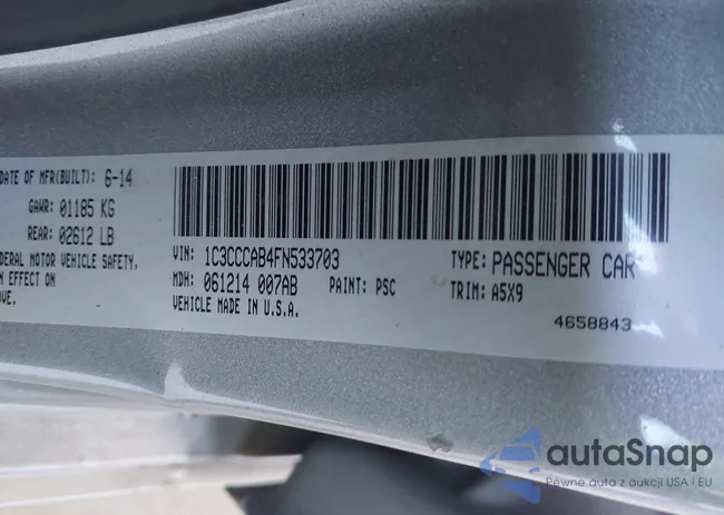 1C3CCCAB4FN533703: 41733599