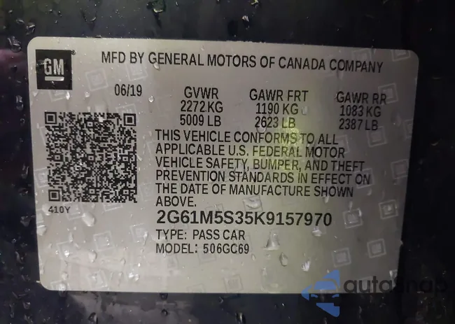 2G61M5S35K9157970: 41741907