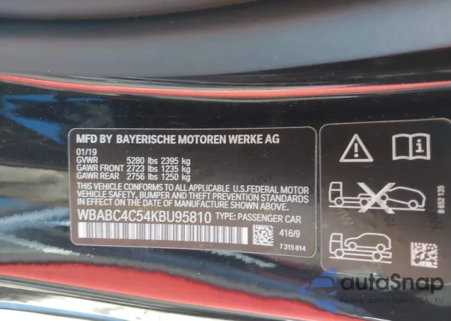 WBABC4C54KBU95810: 41742023