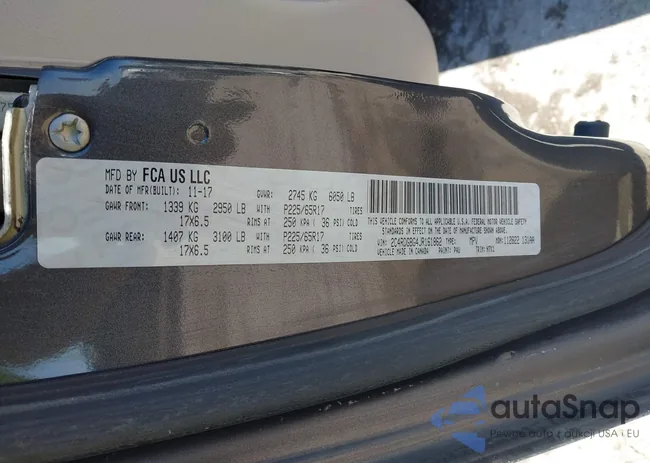 2C4RDGBG4JR161862: 41741280