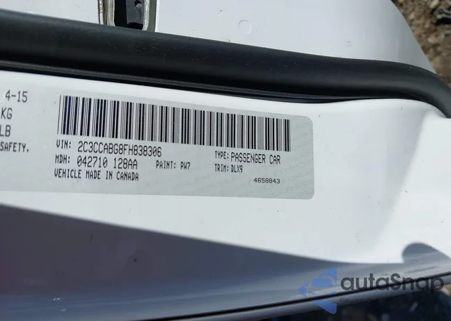 2C3CCABG8FH838306: 41743600