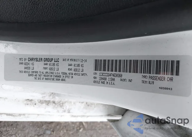 1C3CCCDG4FN630360: 41744453