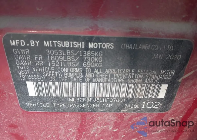 ML32F3FJ8LHF07801: 41748016