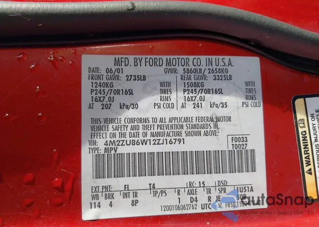 4M2ZU86W12ZJ16791: 41749193