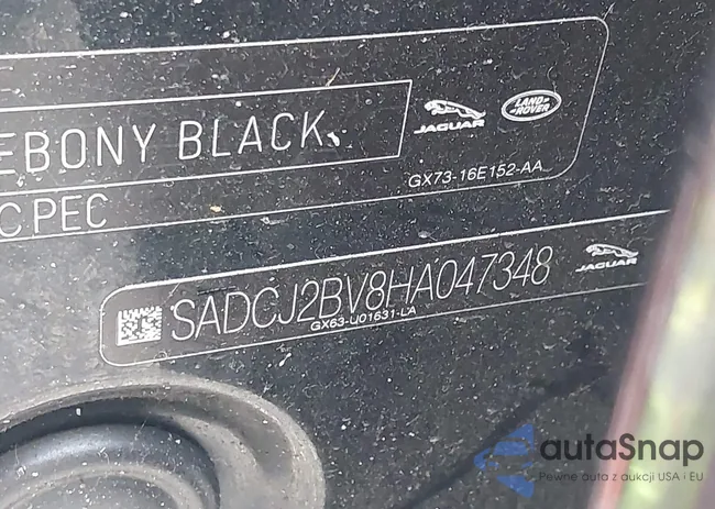 SADCJ2BV8HA047348: 41750084