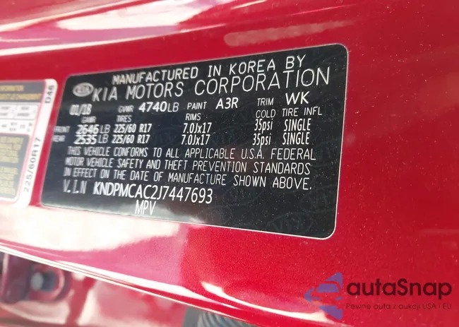 KNDPMCAC2J7447693: 41751859