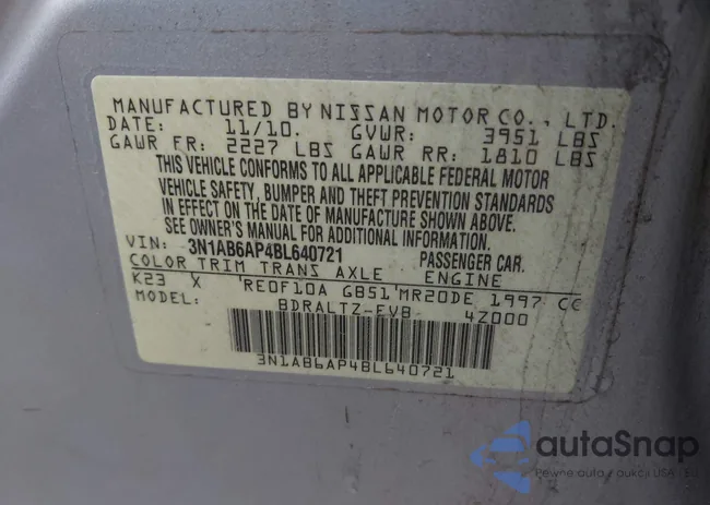 3N1AB6AP4BL640721: 41752612