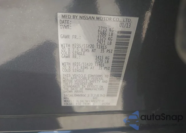 5N1AL0MN9DC332830: 41752332