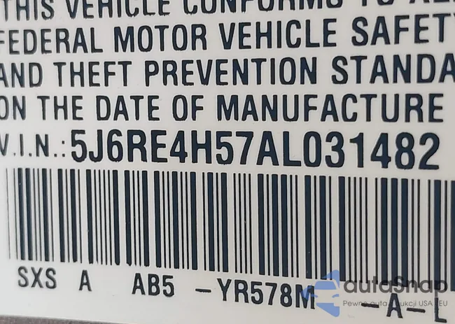 5J6RE4H57AL031482: 41753803