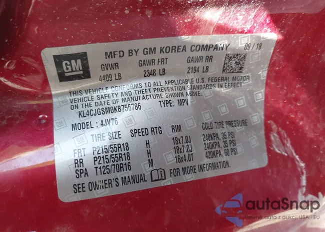 KL4CJGSM0KB756786: 41753335