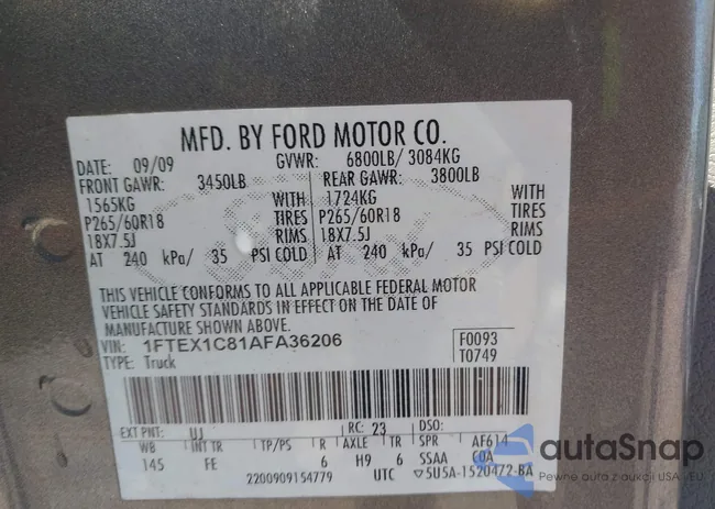 1FTEX1C81AFA36206: 41755147