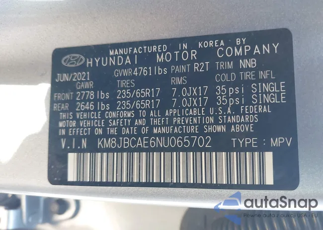 KM8JBCAE6NU065702: 41757355