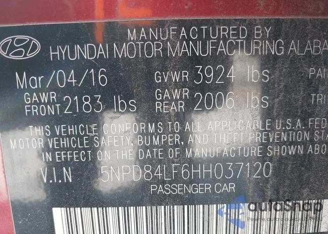 5NPD84LF6HH037120: 41758760