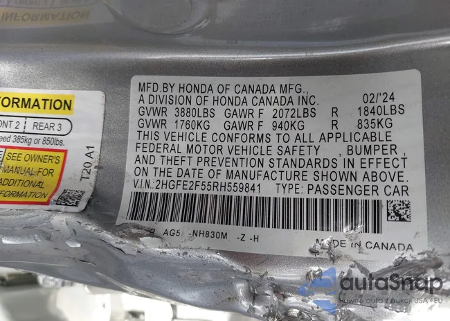 2HGFE2F55RH559841: 41758388