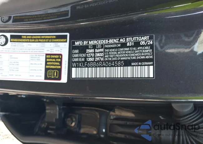 W1KLF6BB6RA064585: 41759296