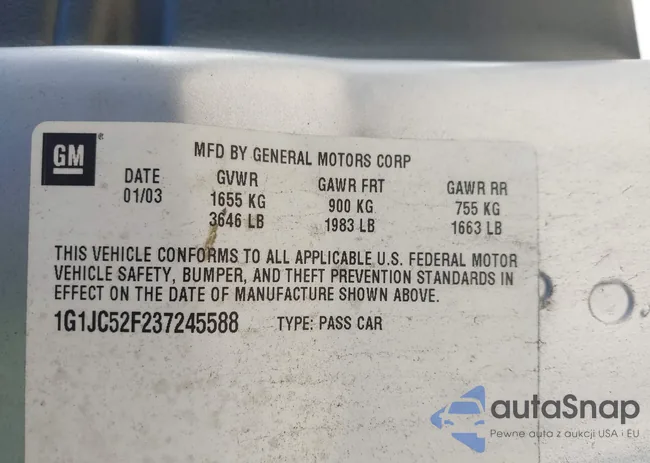 1G1JC52F237245588: 41759344