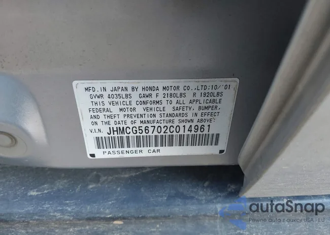 JHMCG56702C014961: 41761651