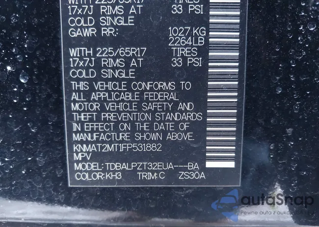 KNMAT2MT1FP531882: 41761914