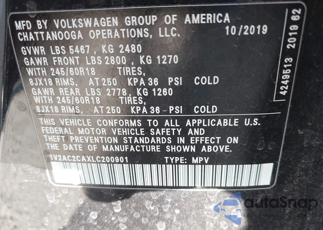 1V2AC2CAXLC200901: 41765315