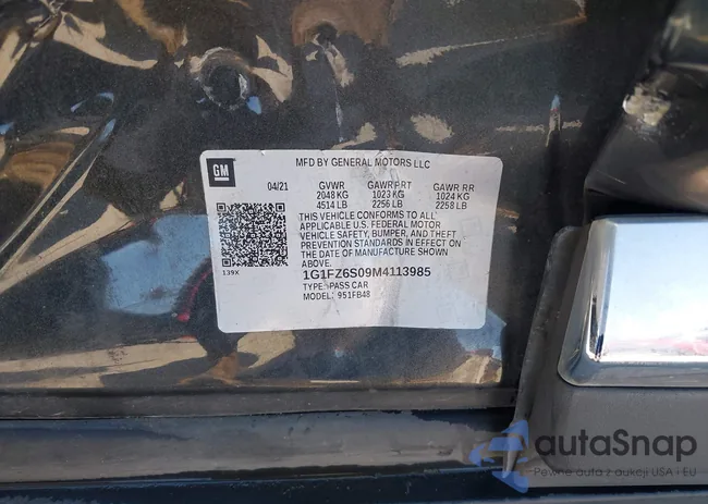 1G1FZ6S09M4113985: 41768574