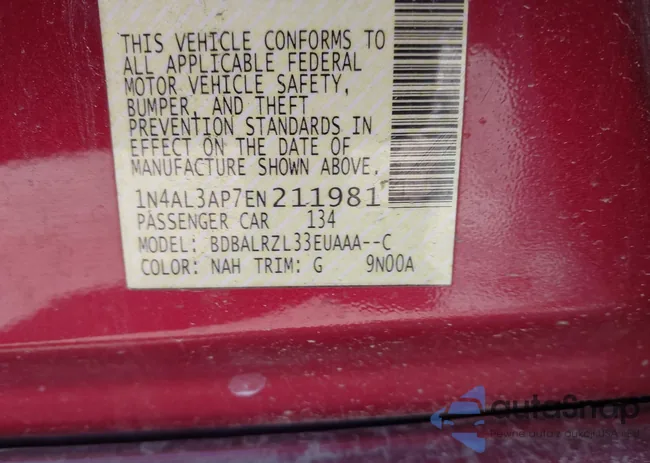 1N4AL3AP7EN211981: 41768874