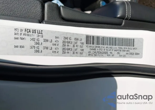 1C4RJFBG9HC695655: 41769089