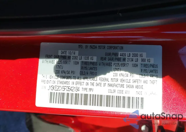 JM3KE2CY5F0542184: 41770264