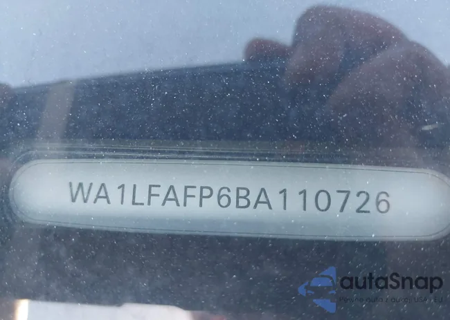 WA1LFAFP6BA110726: 41771645