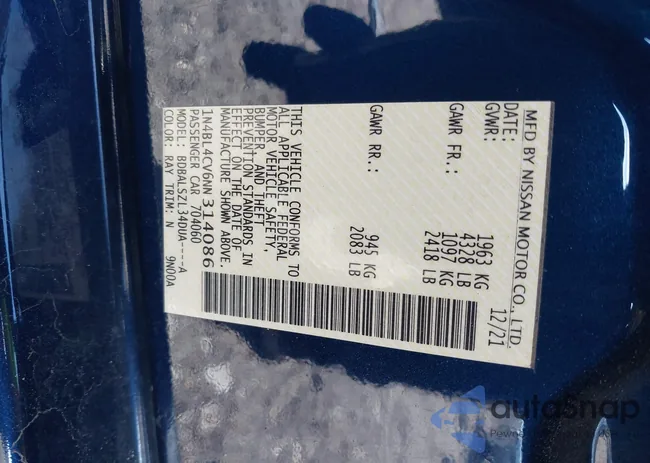 1N4BL4CV6NN314086: 41771970