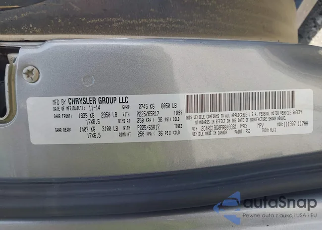 2C4RC1BG0FR609361: 41771195