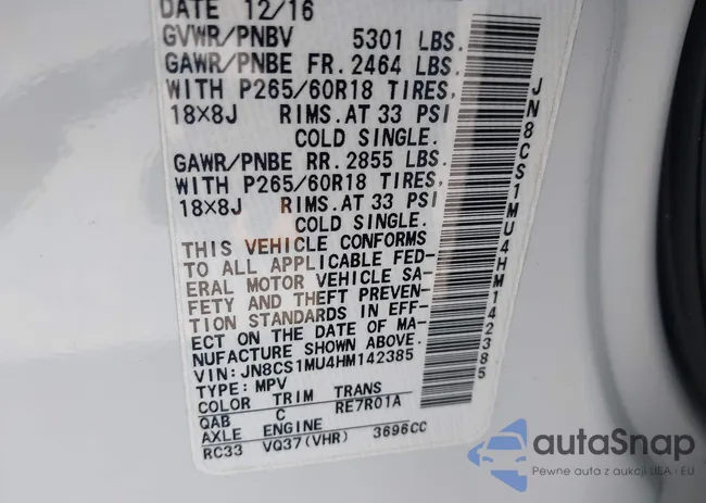 JN8CS1MU4HM142385: 41774588