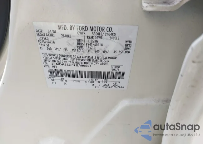 2FMDK38C57BA99527: 41775823