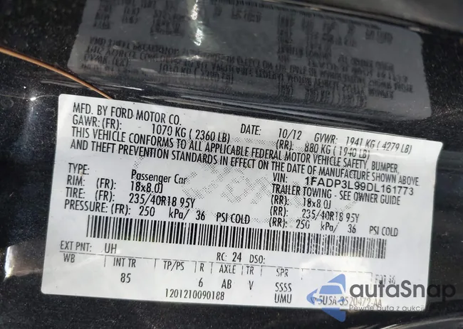 1FADP3L99DL161773: 41775888