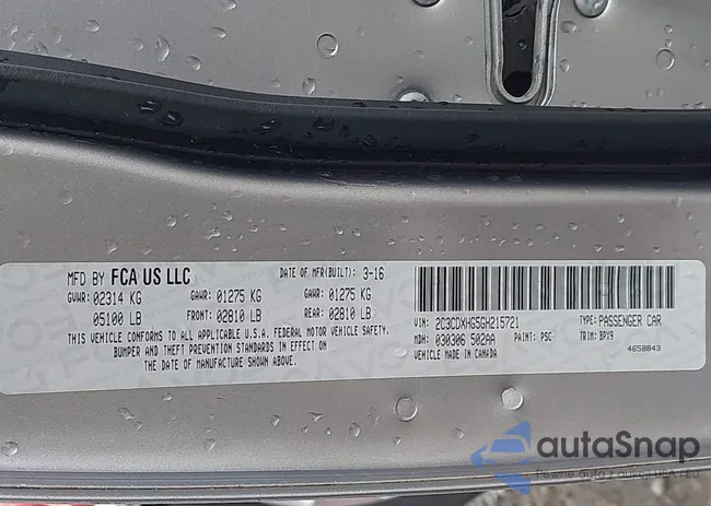 2C3CDXHG5GH215721: 41776797