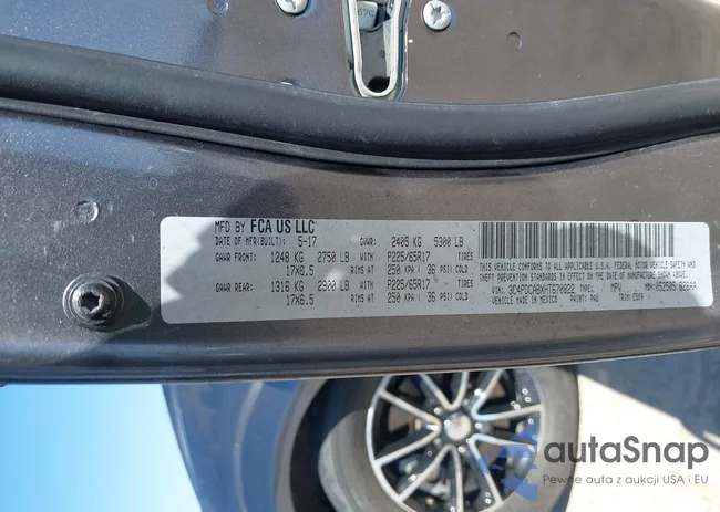 3C4PDCABXHT670822: 41776139