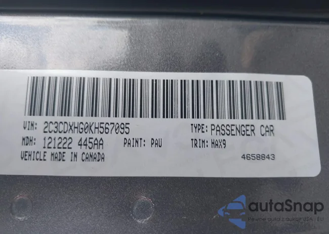 2C3CDXHG0KH567095: 41777606