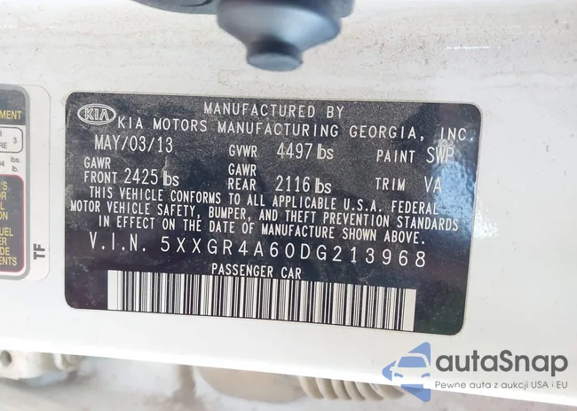 5XXGR4A60DG213968: 41777612