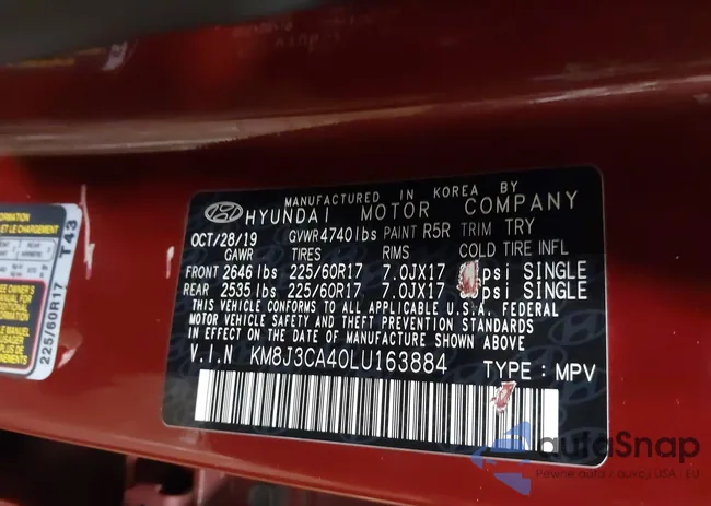 KM8J3CA40LU163884: 41780266