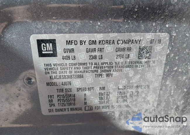 KL4CJESB3KB720884: 41783152