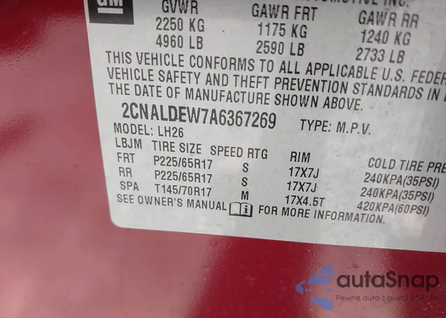 2CNALDEW7A6367269: 41784318