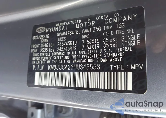 KM8J3CA23HU345553: 41786758