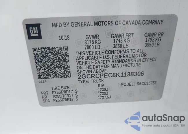 2GCRCPEC8K1138306: 41789659