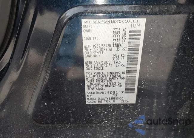 5N1AL0MN9FC508147: 41789105