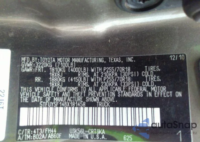 5TFUY5F14BX181458: 41790377