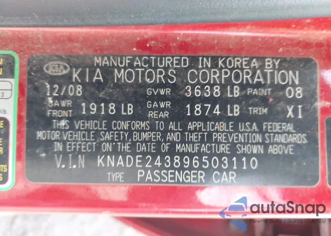 KNADE243896503110: 41790470