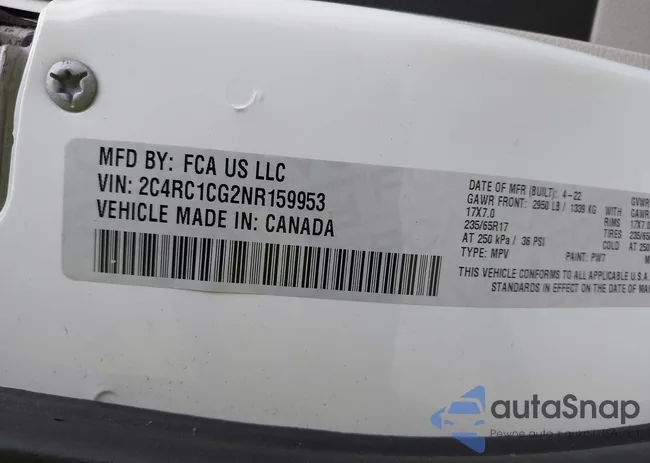 2C4RC1CG2NR159953: 41790634